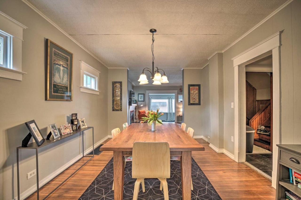 Comfortable Craftsman Home - 2 Miles To Ub Campus! Buffalo Kültér fotó